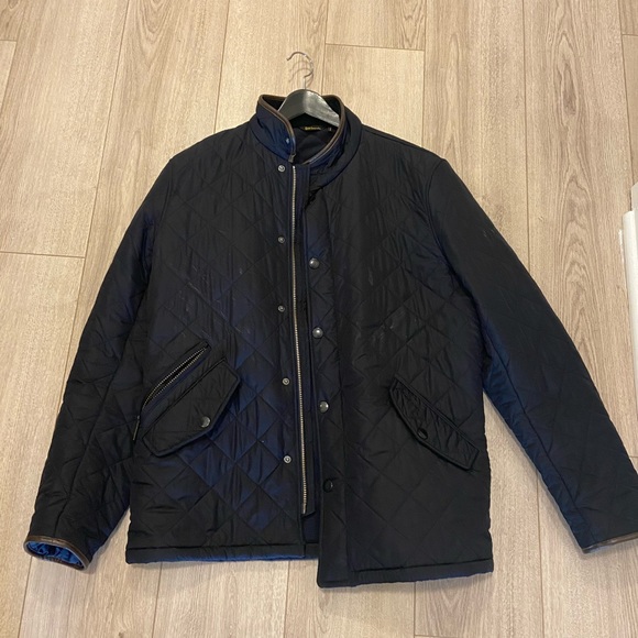 Barbour Jackets & Coats Mens Barbour Powell Quilted Jacket Dark Navy Xl Poshmark
